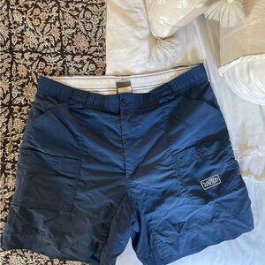 AFTCO Men's Blue Fishing Shorts